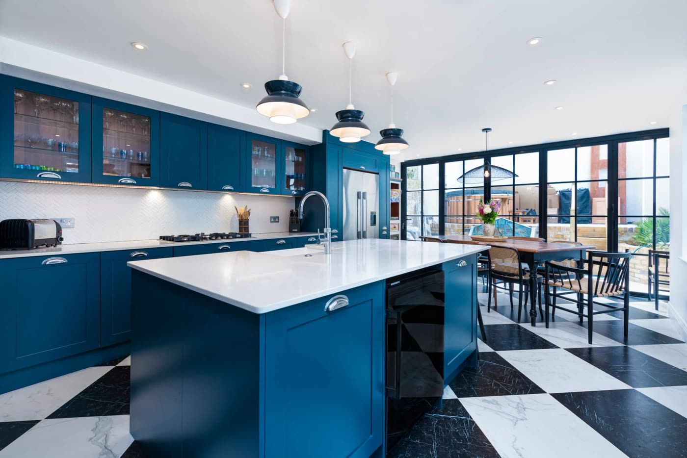 A finished Arch KBB kitchen renovation in Hammersmith